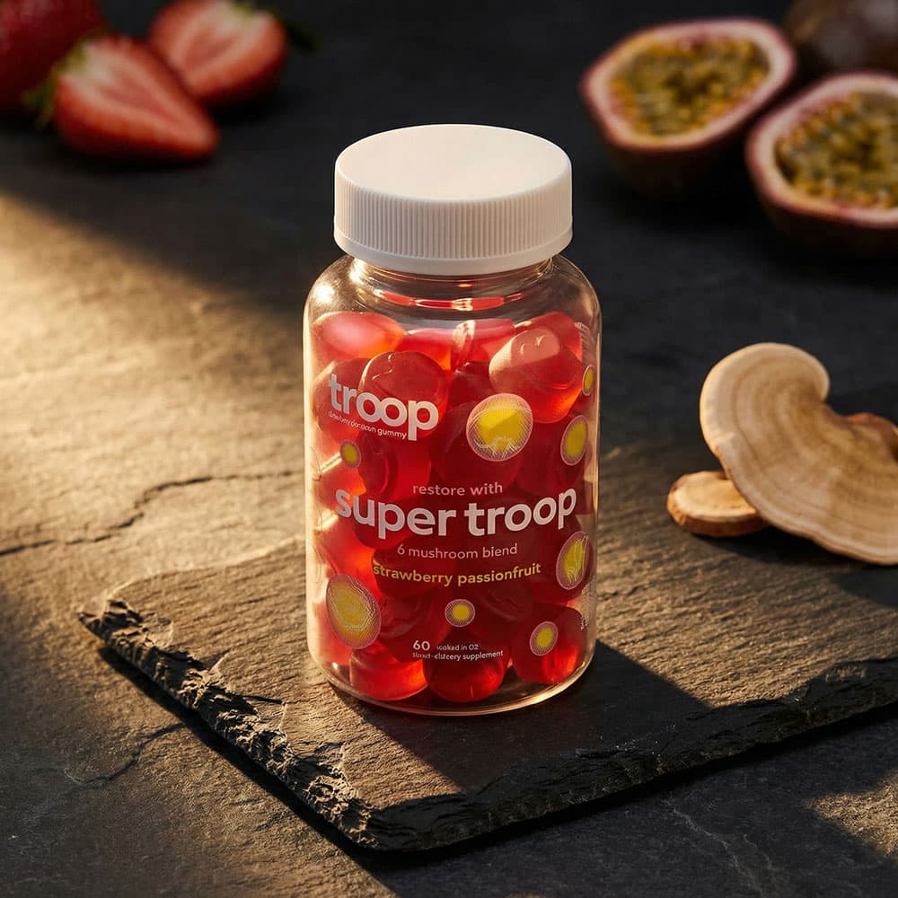 Super 6 Mushroom Blend 5000mg - 60 Gummies