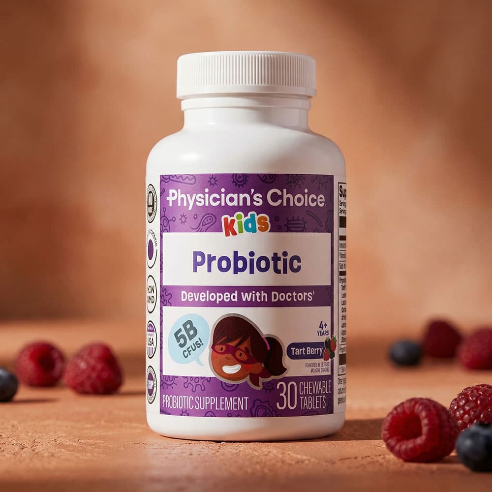 Kids Probiotic 5 Billion CFU - 30 Berry Chewable Tablets