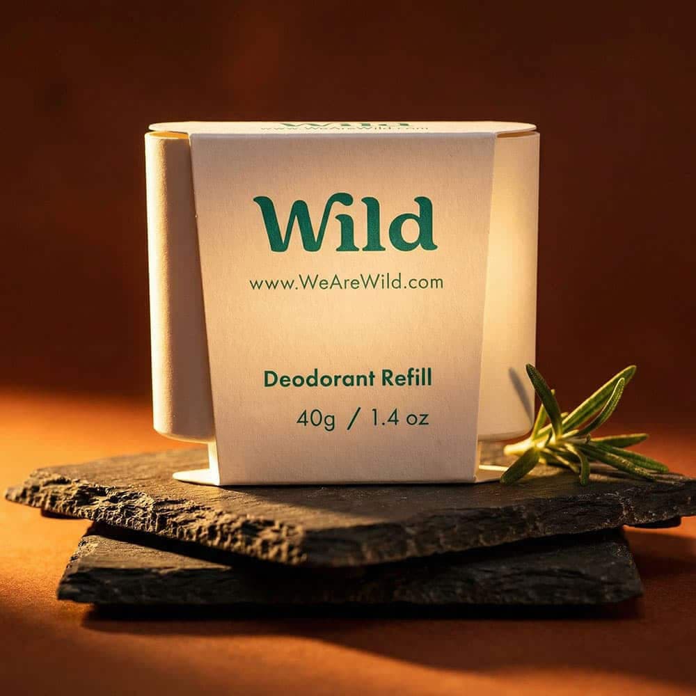 Wild Fresh Cotton & Sea Salt Deodorant - 3 Refill Pack