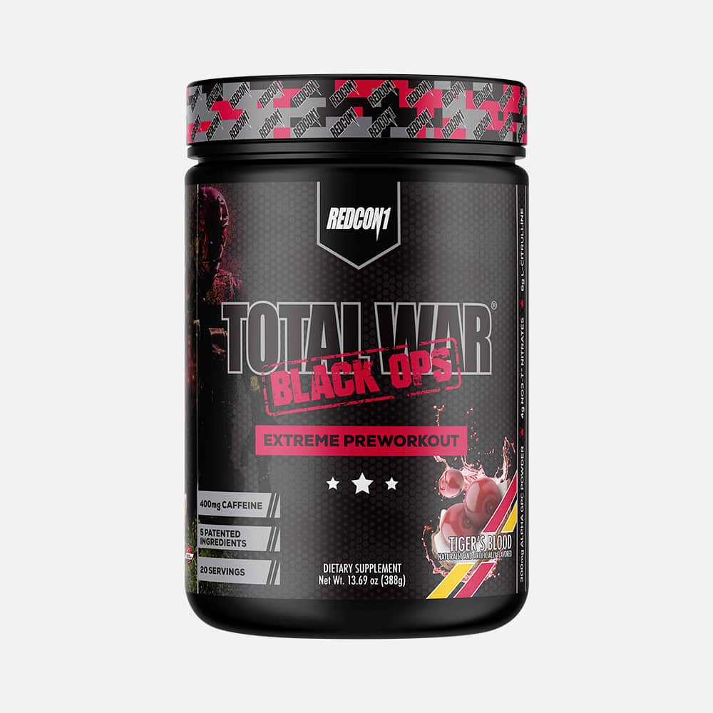 Total War Black Ops Preworkout 400mg - 20 Servings Powder