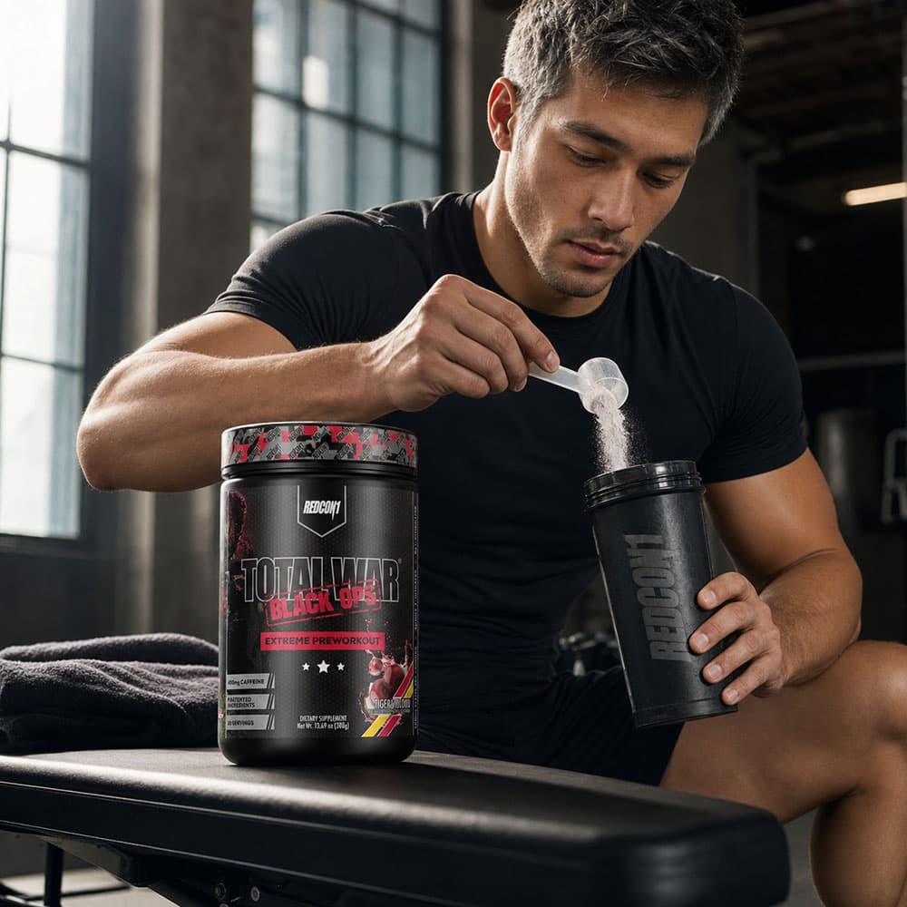 Total War Black Ops Preworkout 400mg - 20 Servings Powder