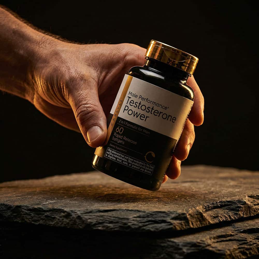 Testosterone Supplement for Men - 60 Softgels