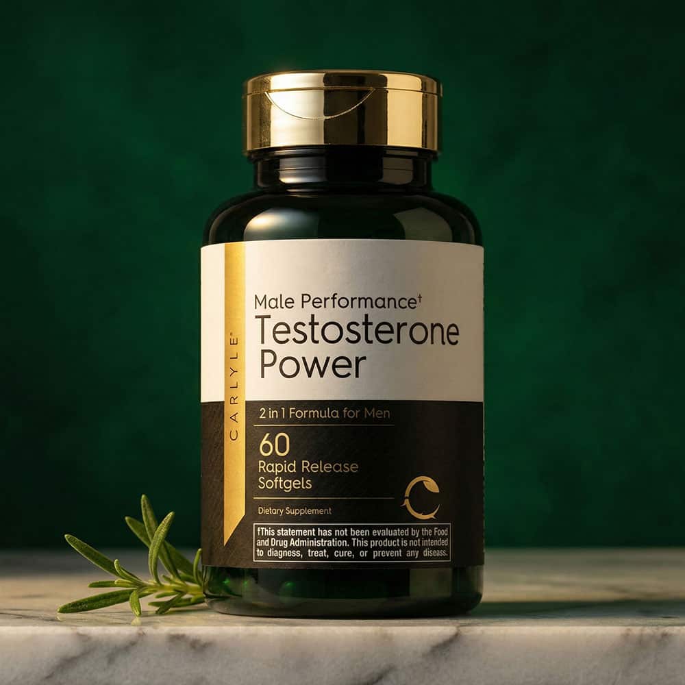 Testosterone Supplement for Men - 60 Softgels