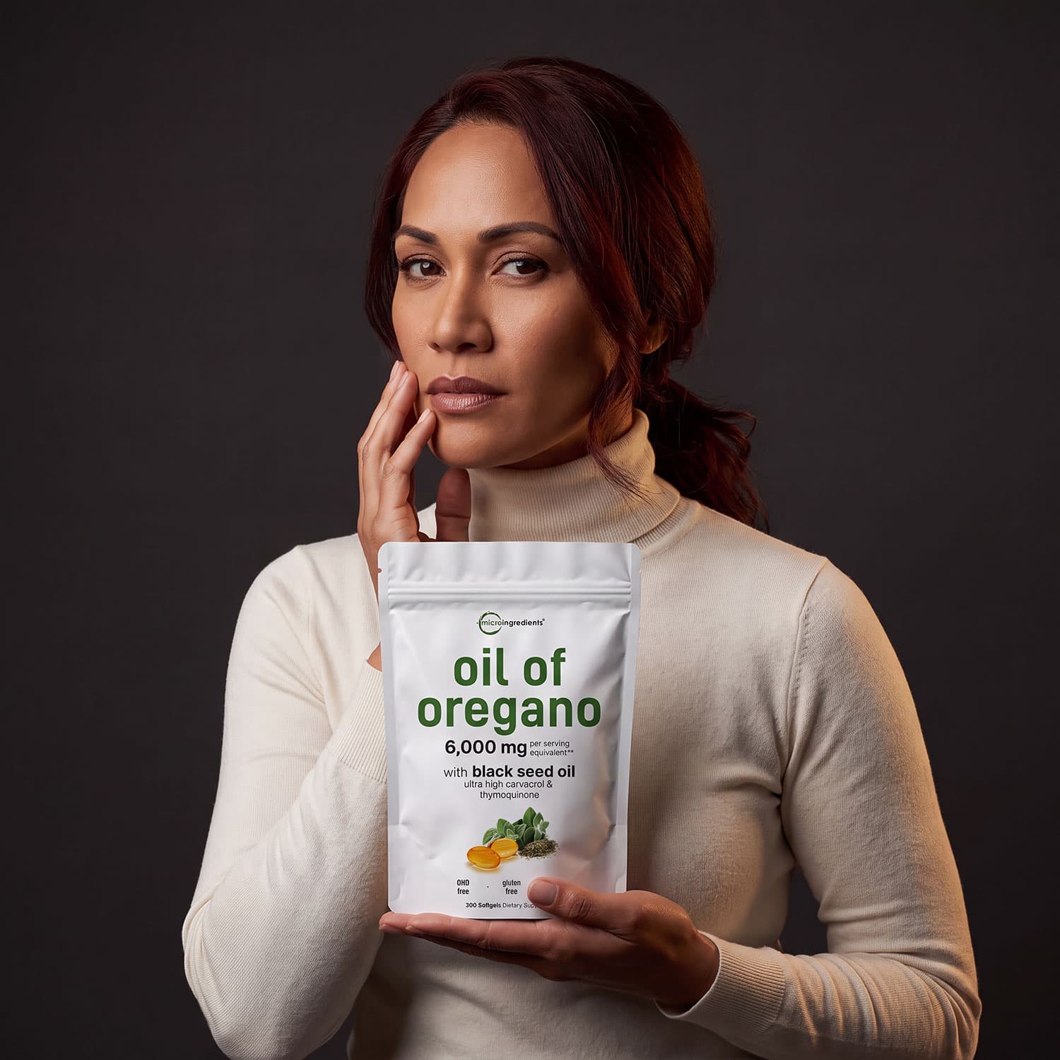 Oil of Oregano with Black Seed Oil 300 Softgels