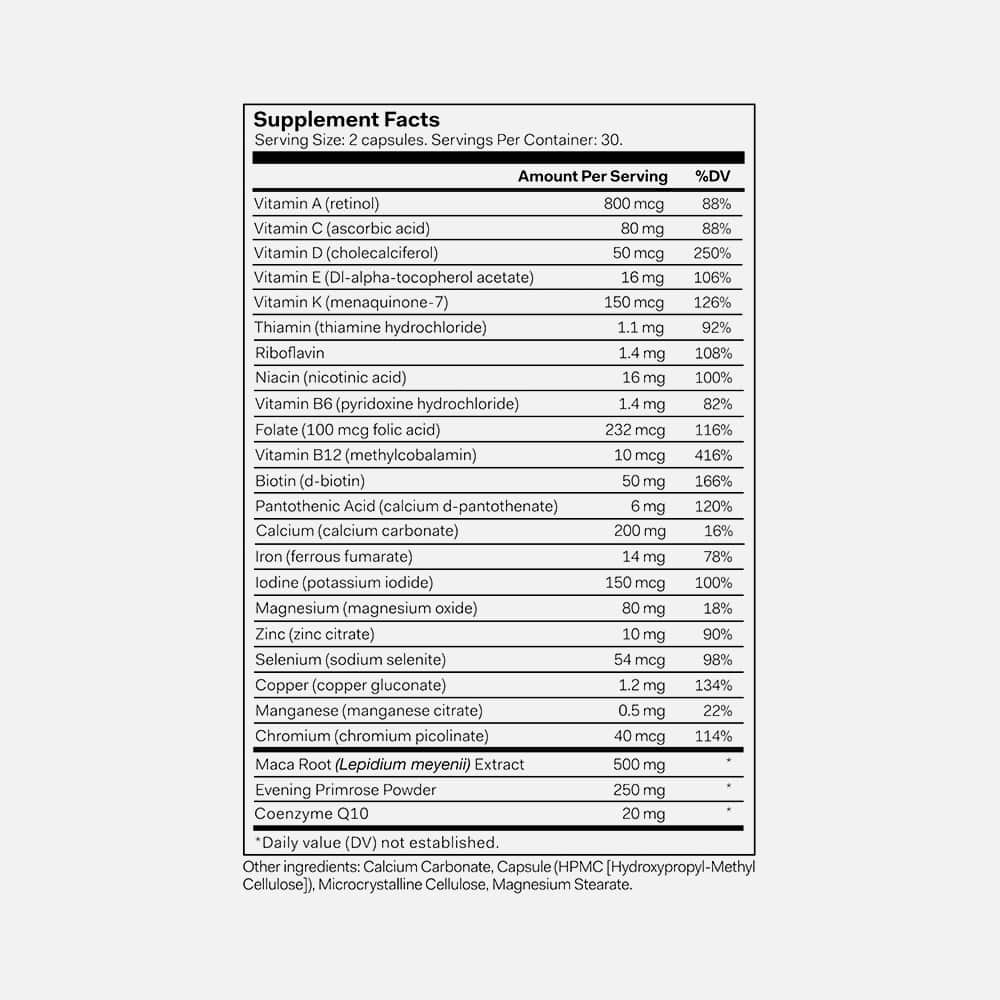 Women's Multivitamin 45+ - 60 Capsules
