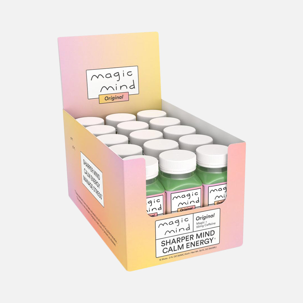 Magic Mind Energy & Focus Original Shots 2oz - 15 Pack
