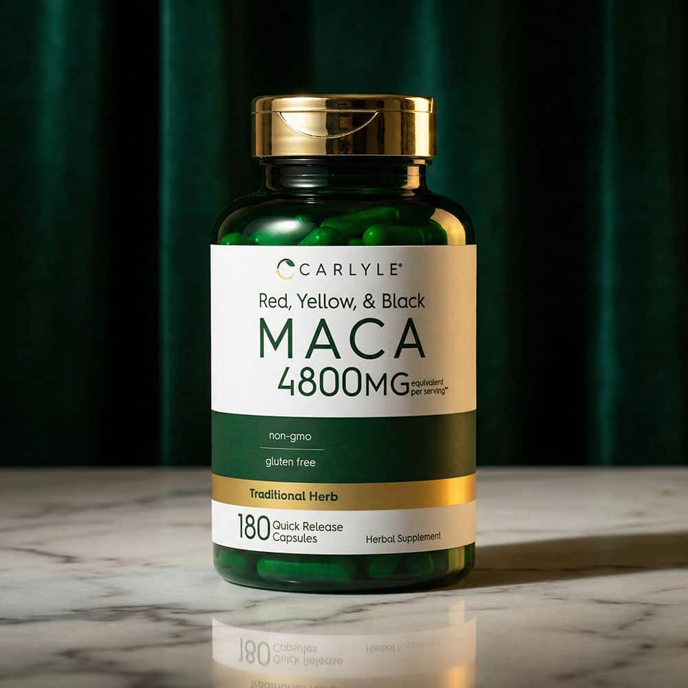 Maca Root Extract 4800mg - 180 Capsules
