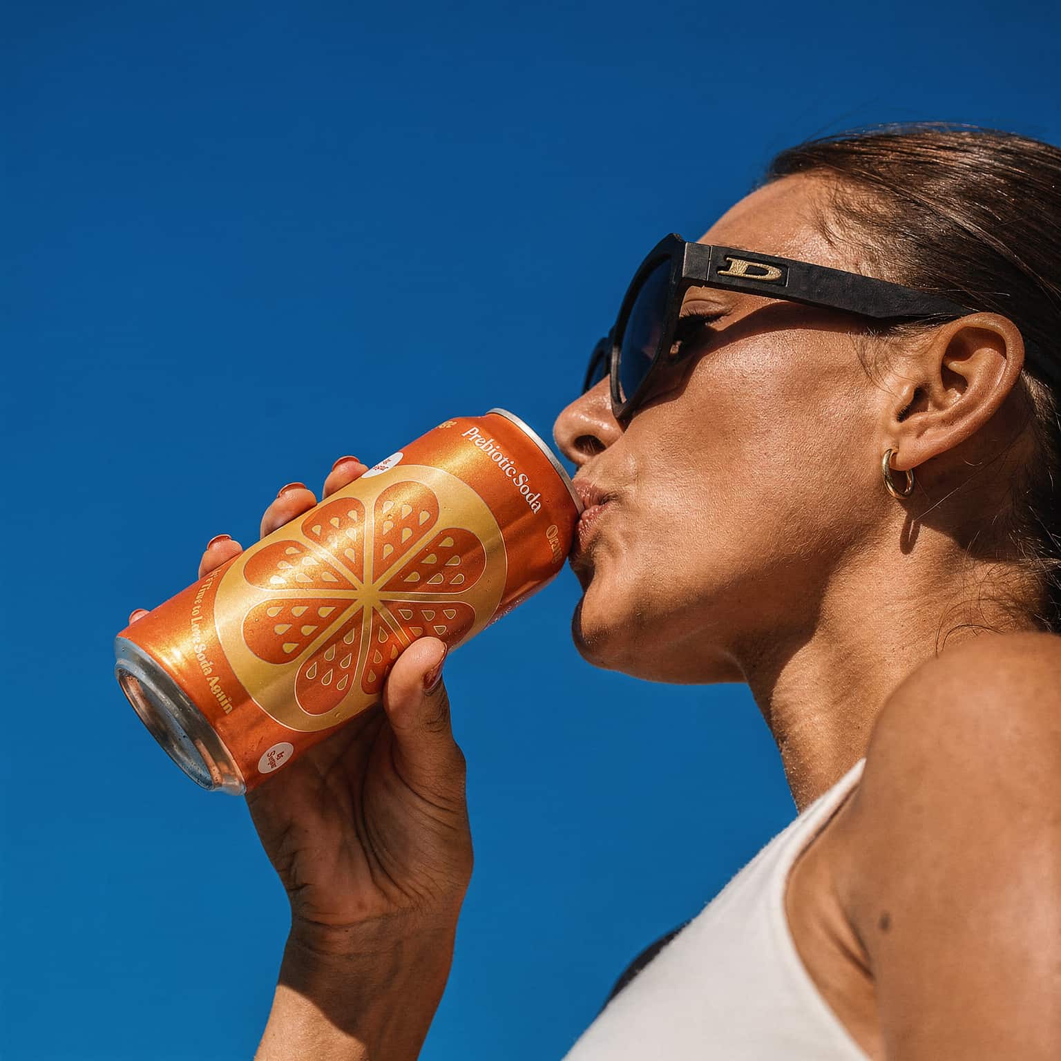 Poppi Orange Prebiotic Soda - 4 Cans