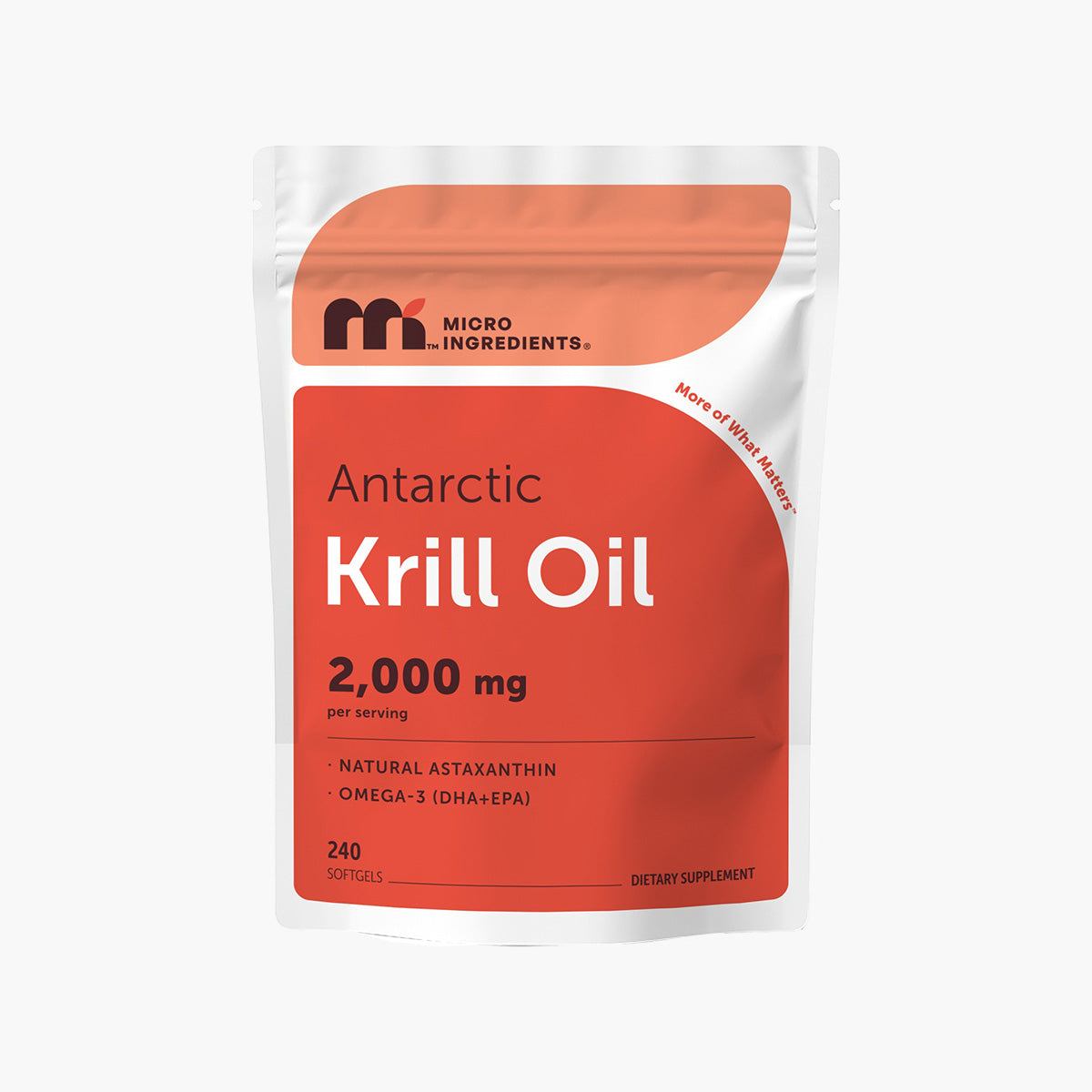 Antarctic Krill Oil 2000mg - 240 Softgels