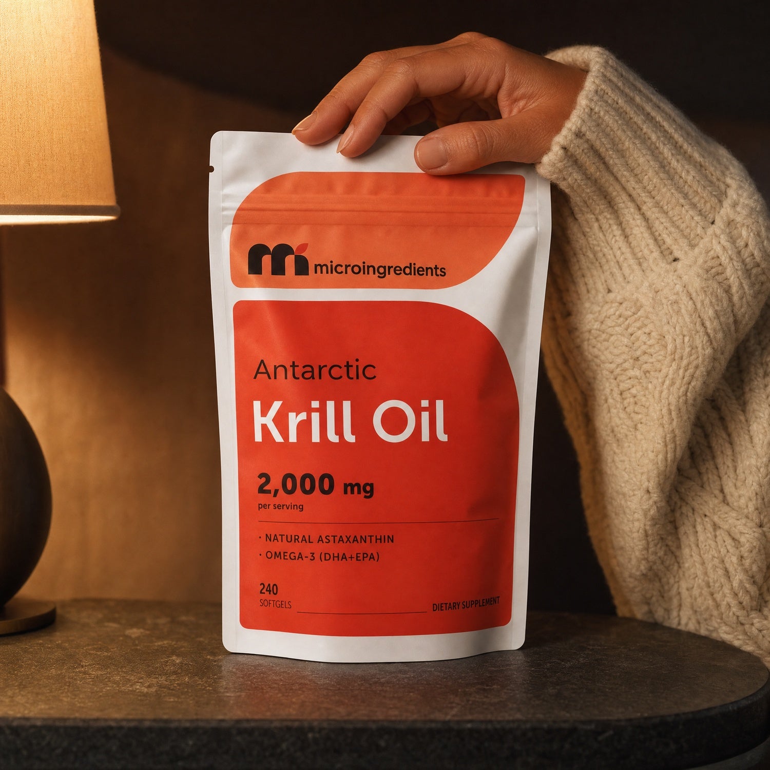 Antarctic Krill Oil 2000mg - 240 Softgels