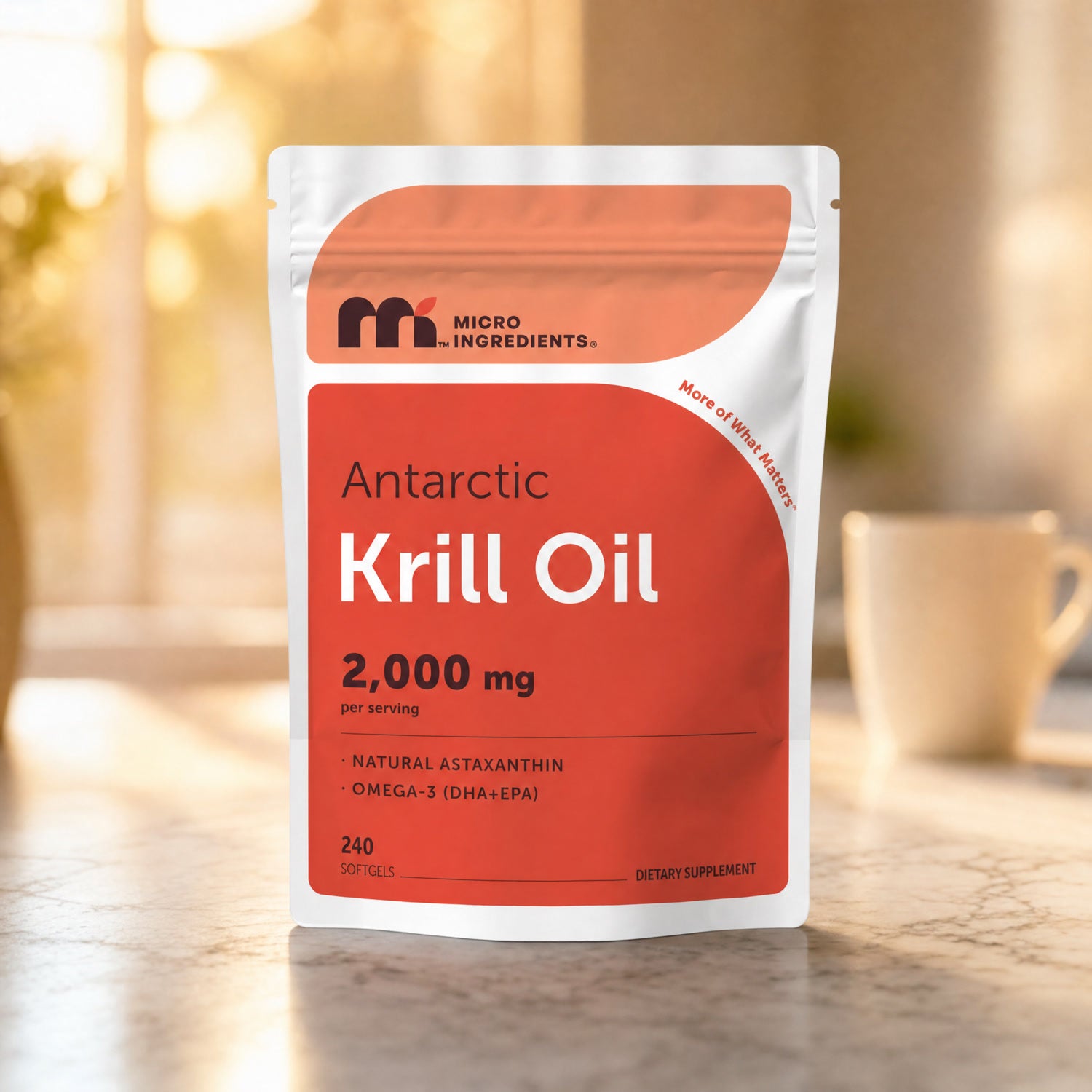 Antarctic Krill Oil 2000mg - 240 Softgels