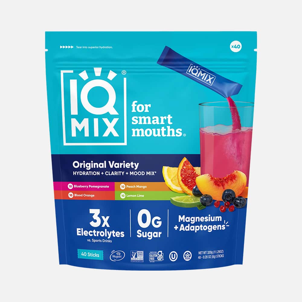 IQMIX Hydration Electrolyte Powder - 40 Stick Packs