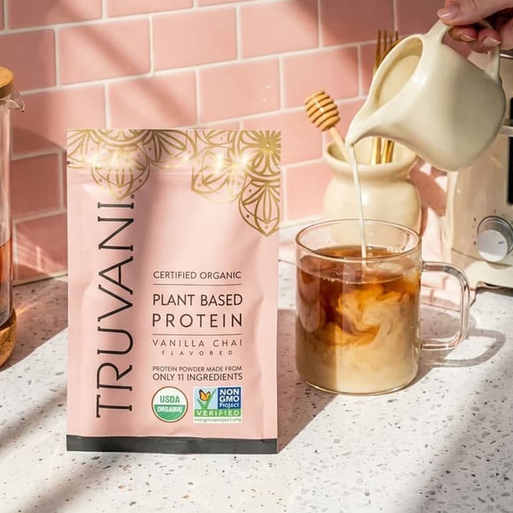 Truvani Plant-Based Protein 18g Vanilla Chai - Powder