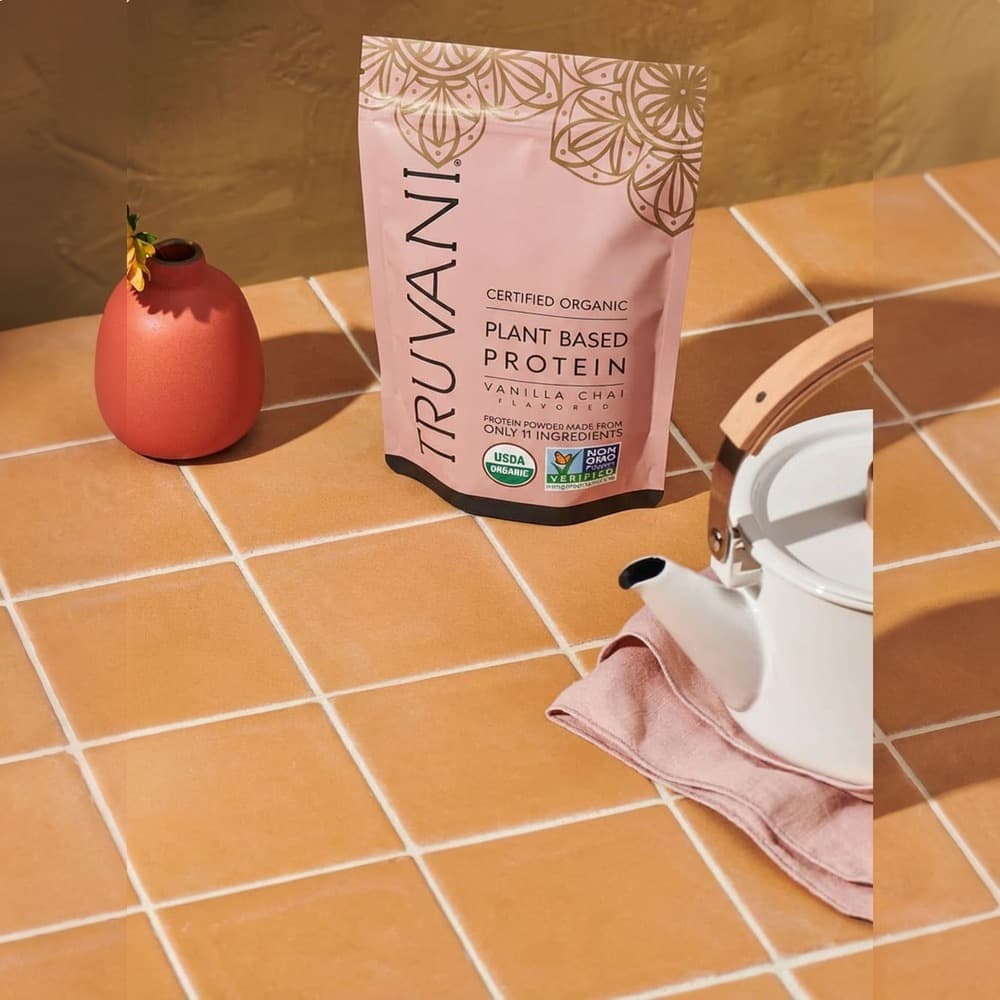 Truvani Plant-Based Protein 18g Vanilla Chai - Powder