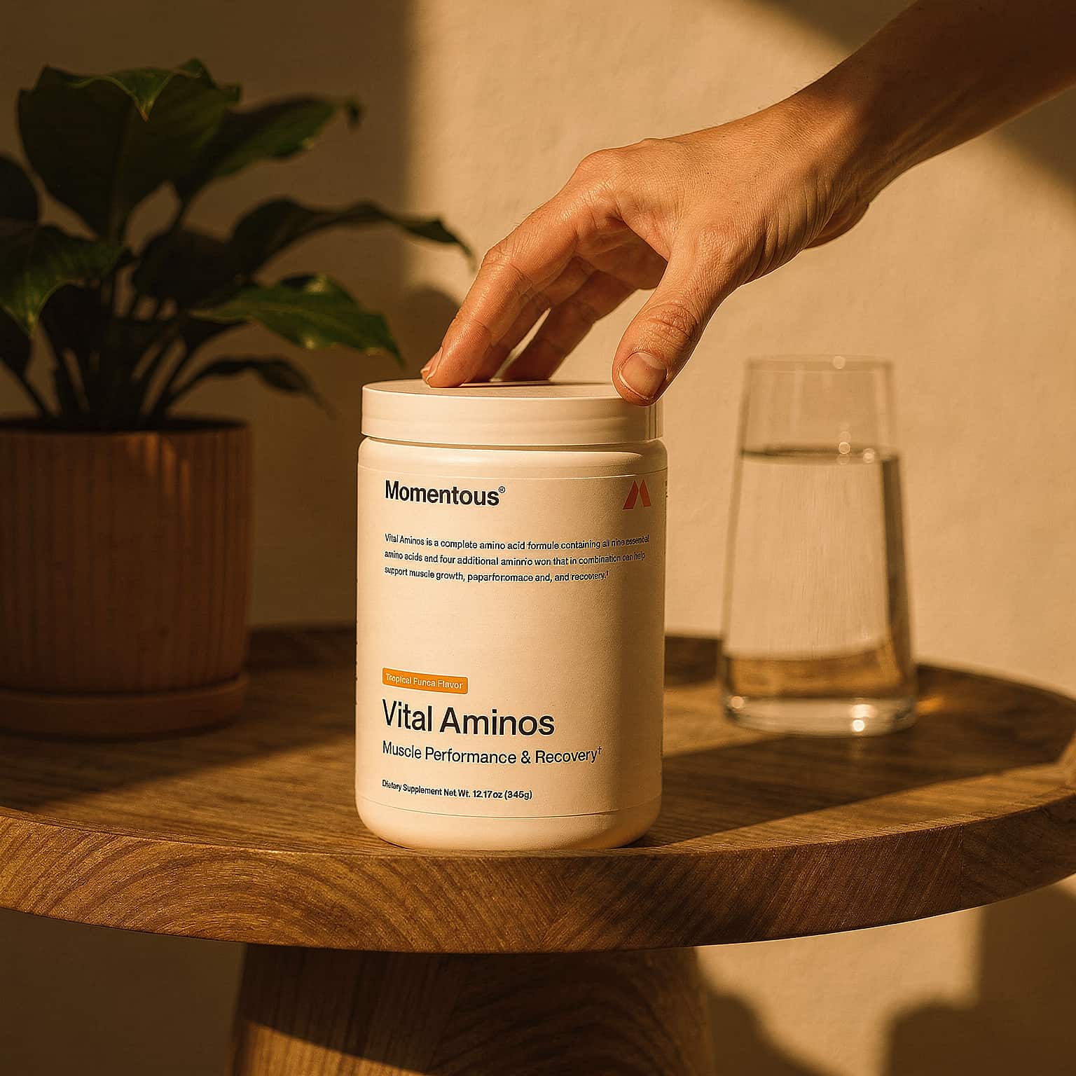 Momentous Vital Aminos - Essential Amino Acid Blend for Muscle Support