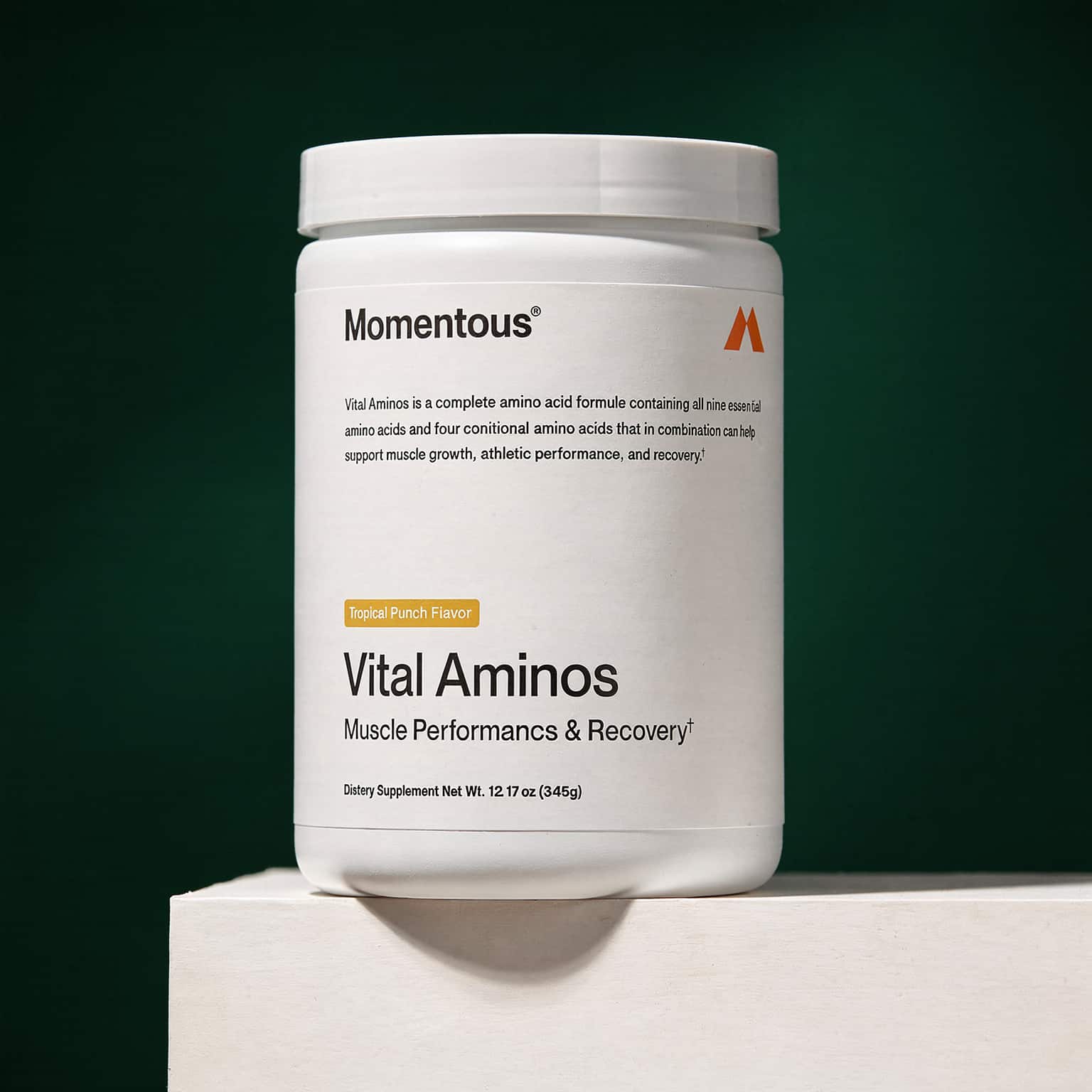 Momentous Vital Aminos - Essential Amino Acid Blend for Muscle Support
