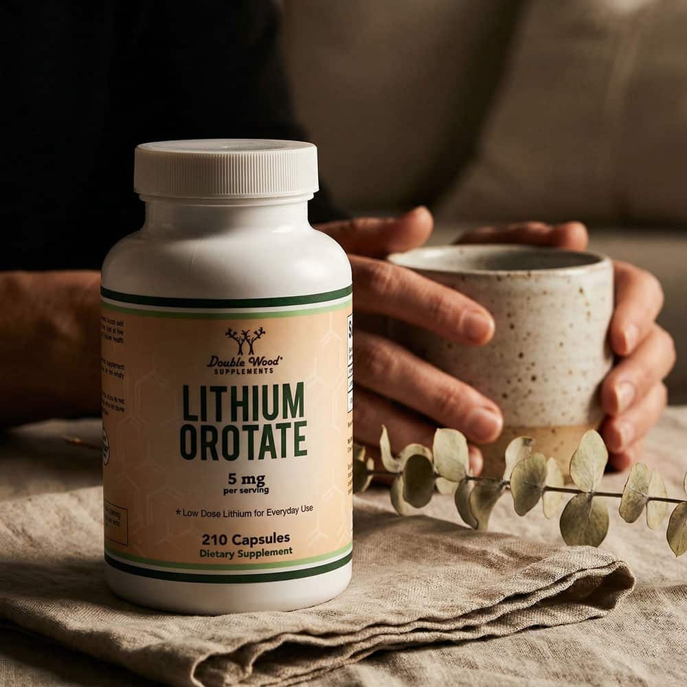 Lithium Orotate 5mg - 210 Capsules