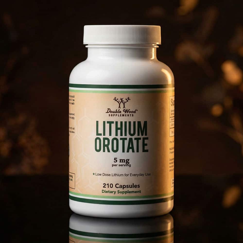 Lithium Orotate 5mg - 210 Capsules