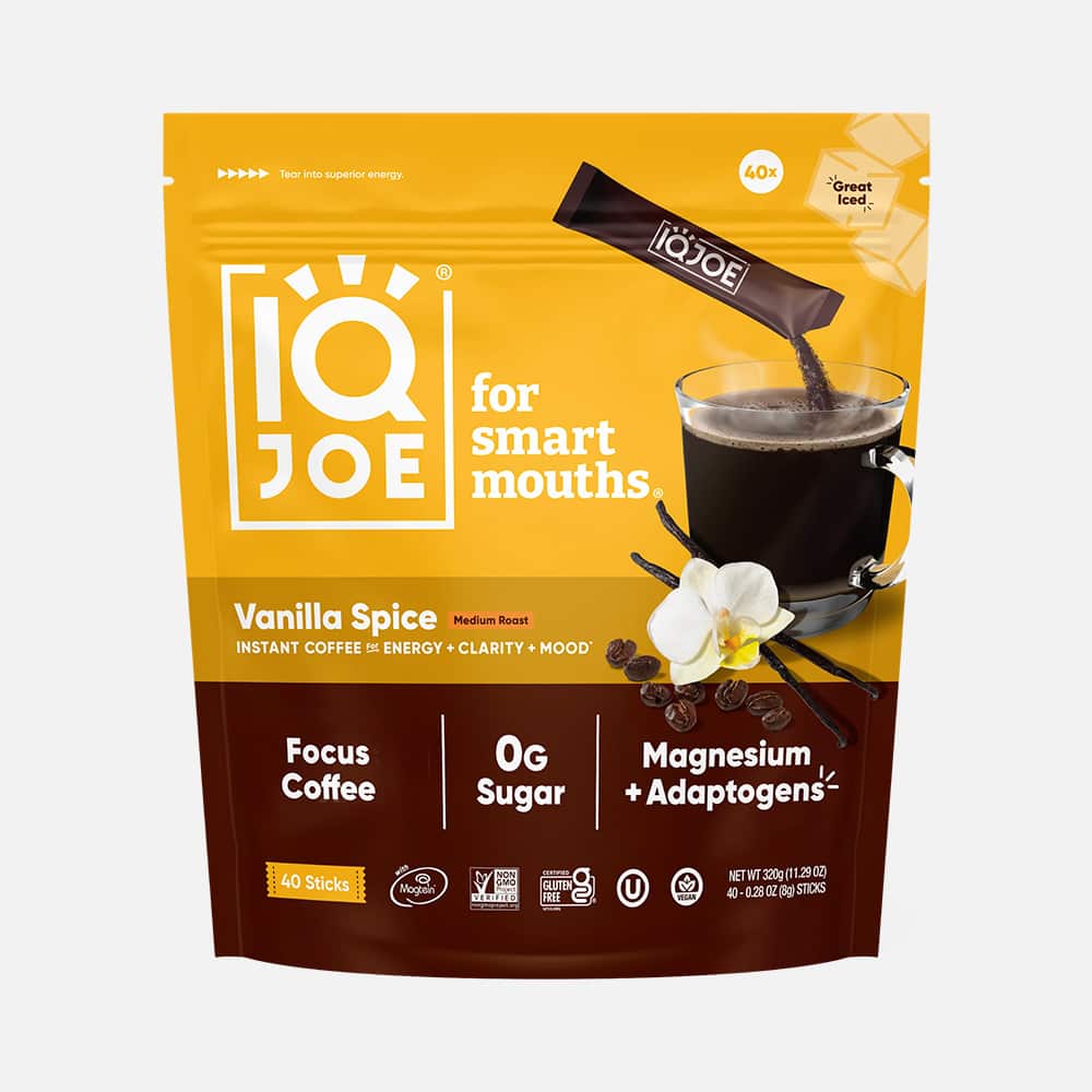 IQJOE Mushroom Coffee 200mg - 40 Packets