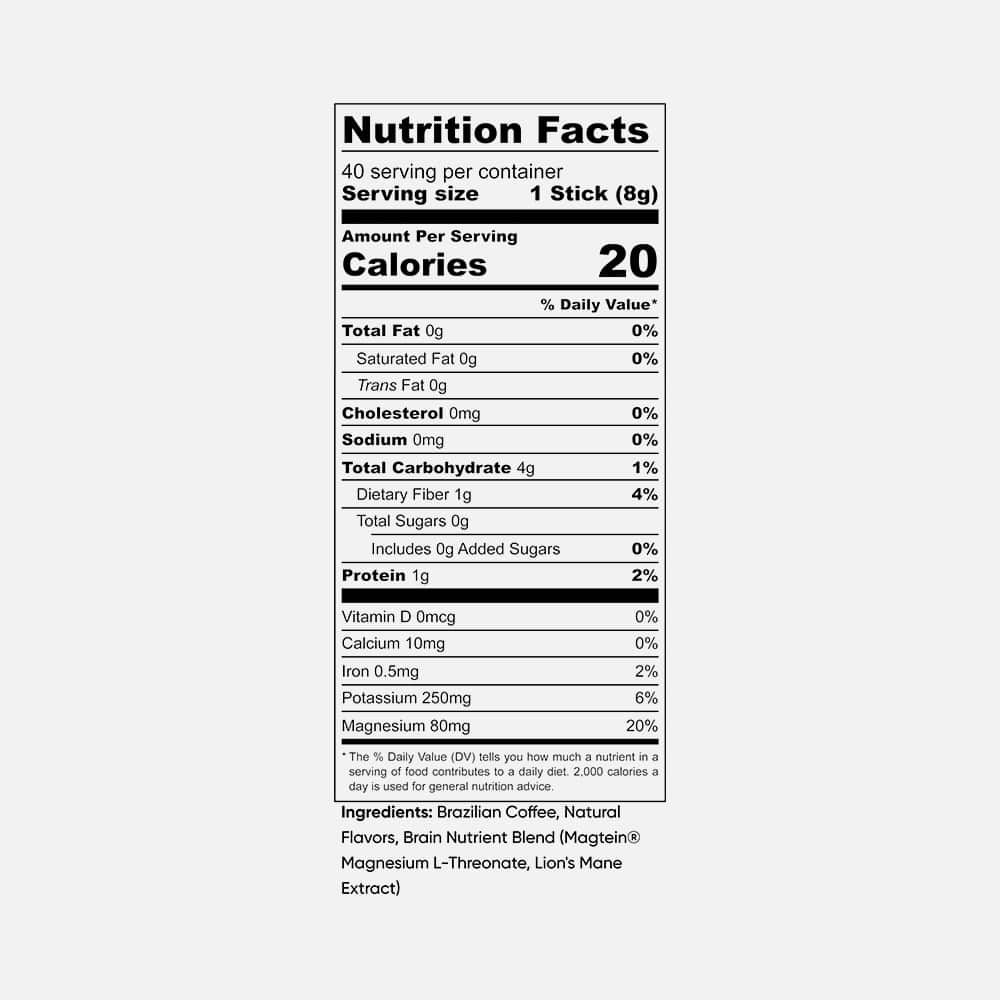 IQJOE Mushroom Coffee 200mg - 40 Packets