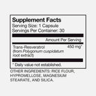 Momentous Resveratrol 450 mg – Healthy Aging Support - 30 Capsules