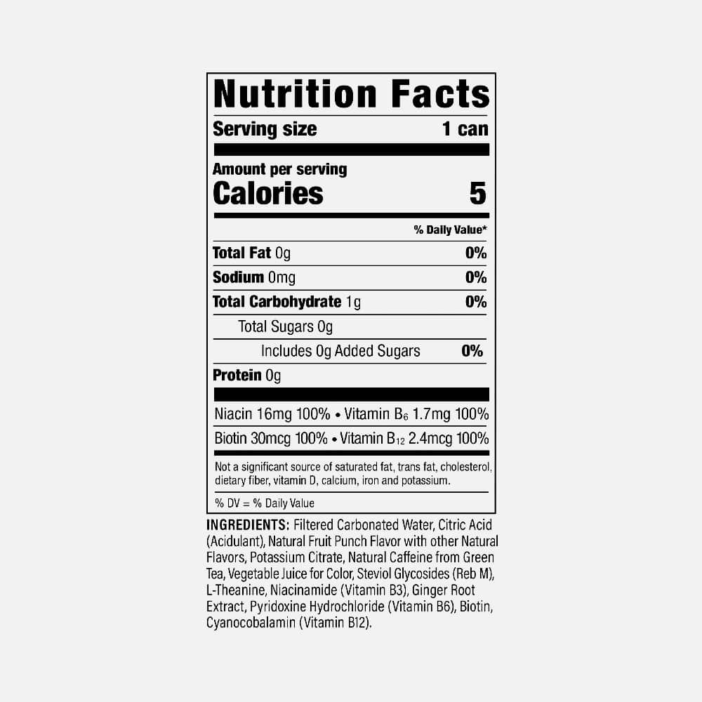 GORGIE Sugar Free Energy 150mg - 12 Cans (Variety)
