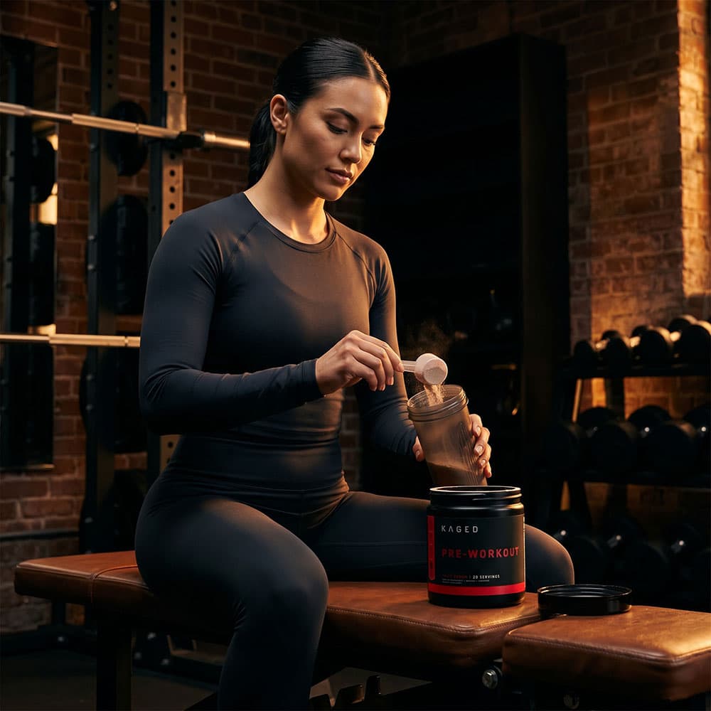 Kaged Pre-Workout 274mg Caffeine - 20 Servings Powder