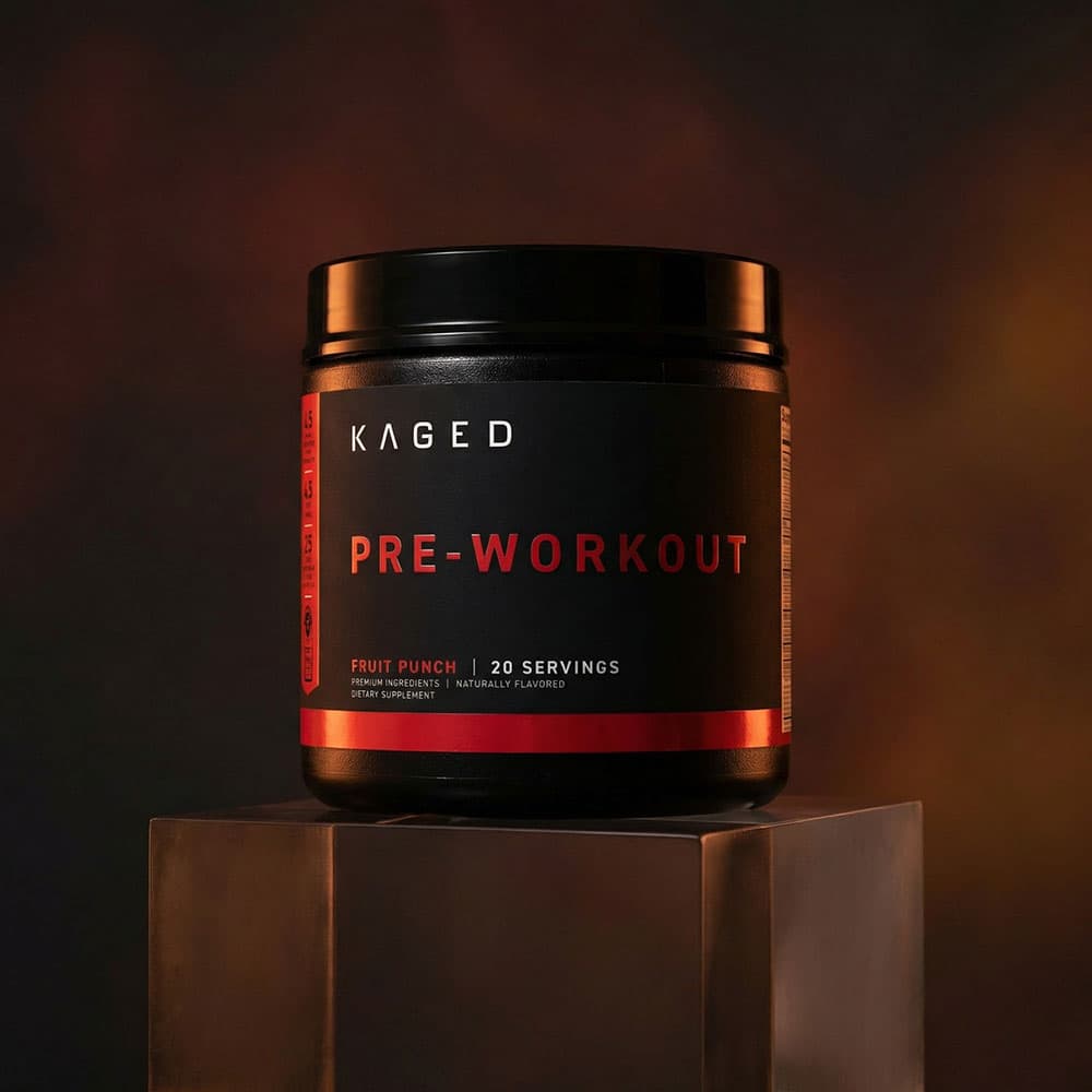 Kaged Pre-Workout 274mg Caffeine - 20 Servings Powder
