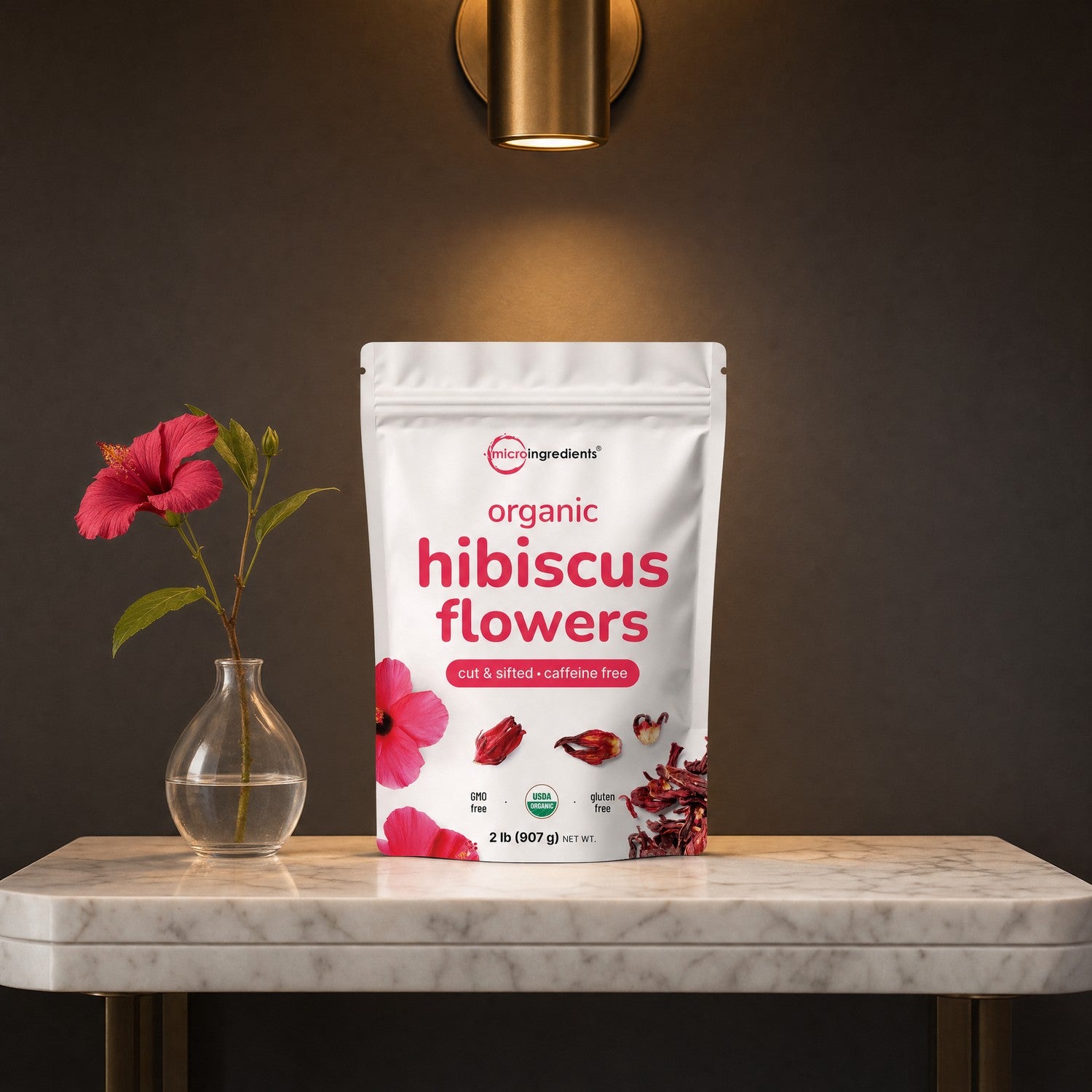 Organic Hibiscus Flowers