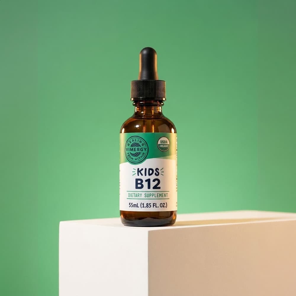 Kids Vitamin B12 Liquid 55ml (Methyl & Adenosyl)