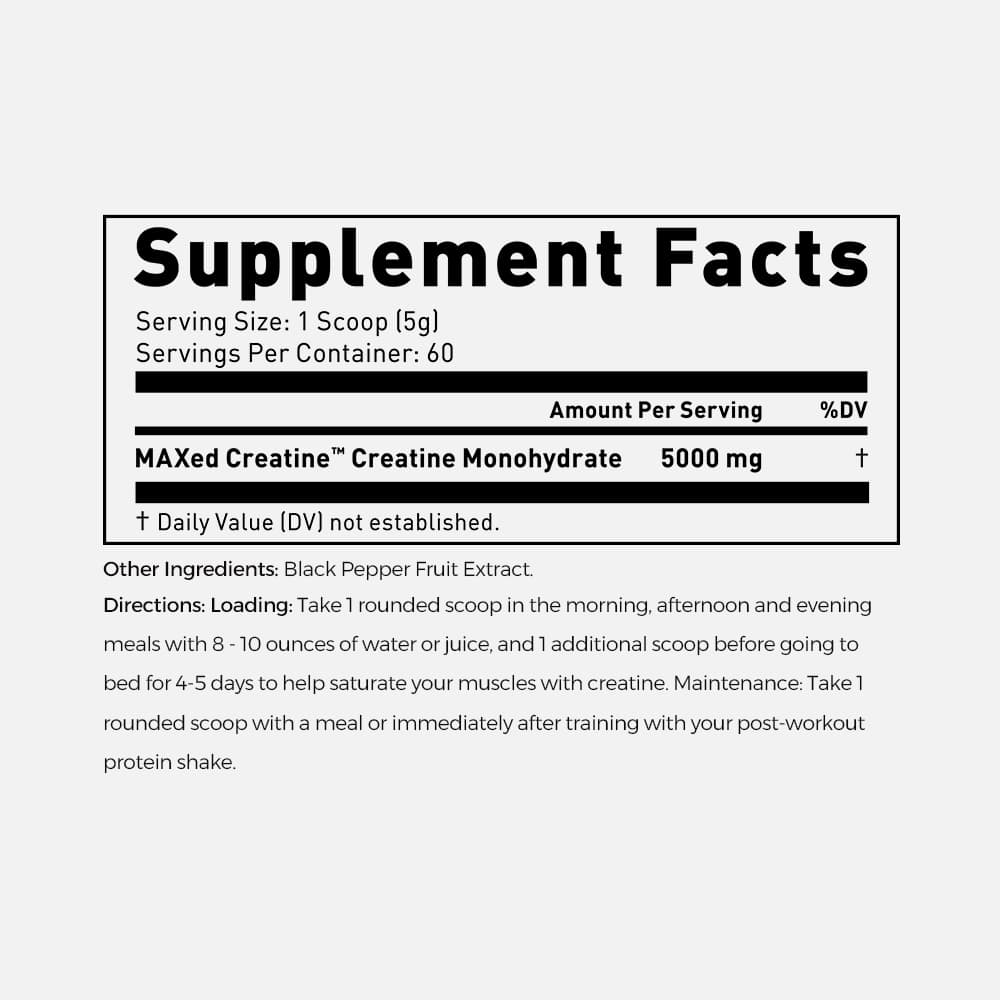 Creatine Monohydrate Elite 3g - 60 Servings Powder