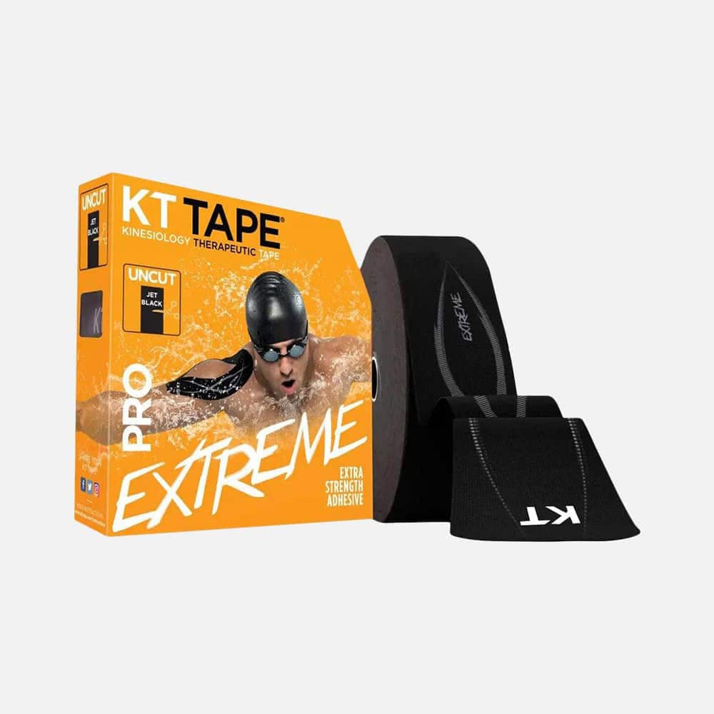 KT Tape PRO Extreme Synthetic 125ft - Uncut Roll Black