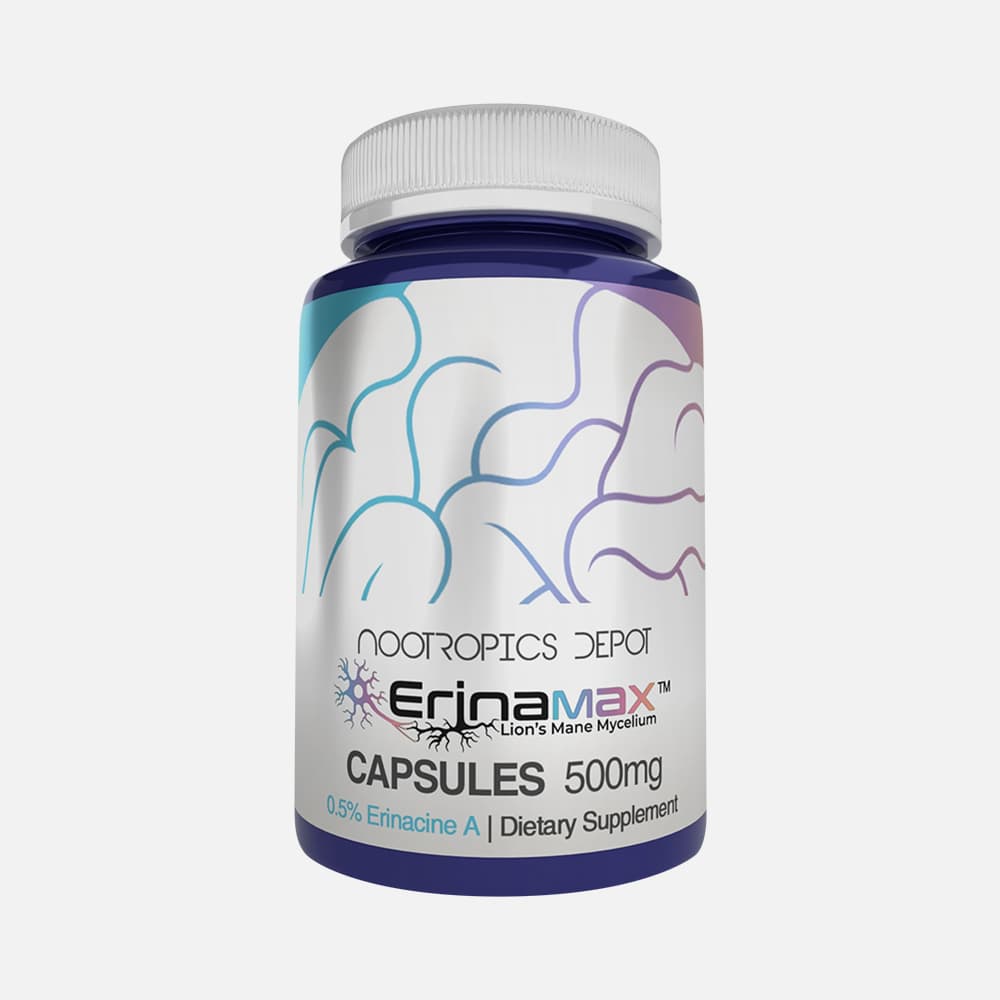 ErinaMAX Lion's Mane 500mg - 60 Capsules