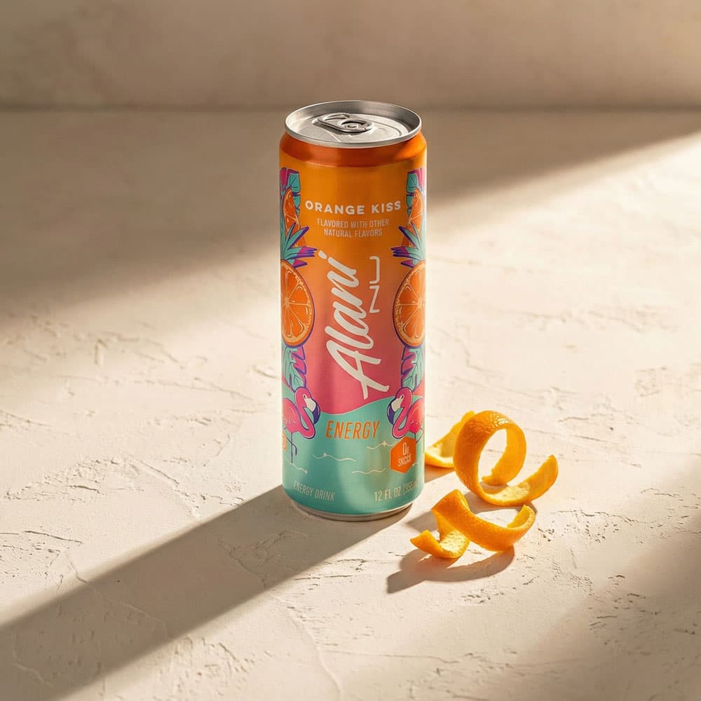 Orange Kiss Energy Drink – 12 Pack