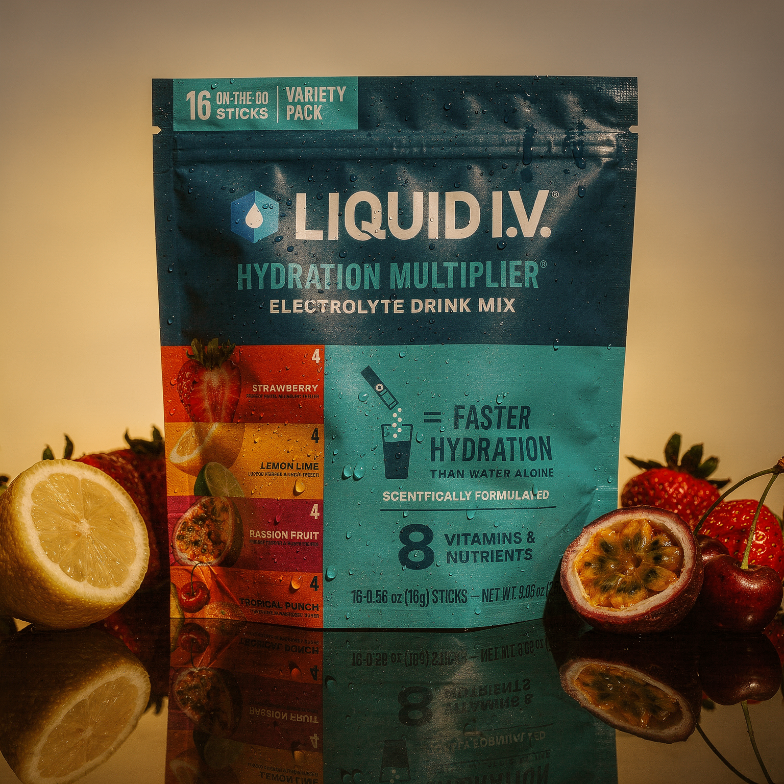 Liquid I.V. Hydration Multiplier - 16 Stick Packets