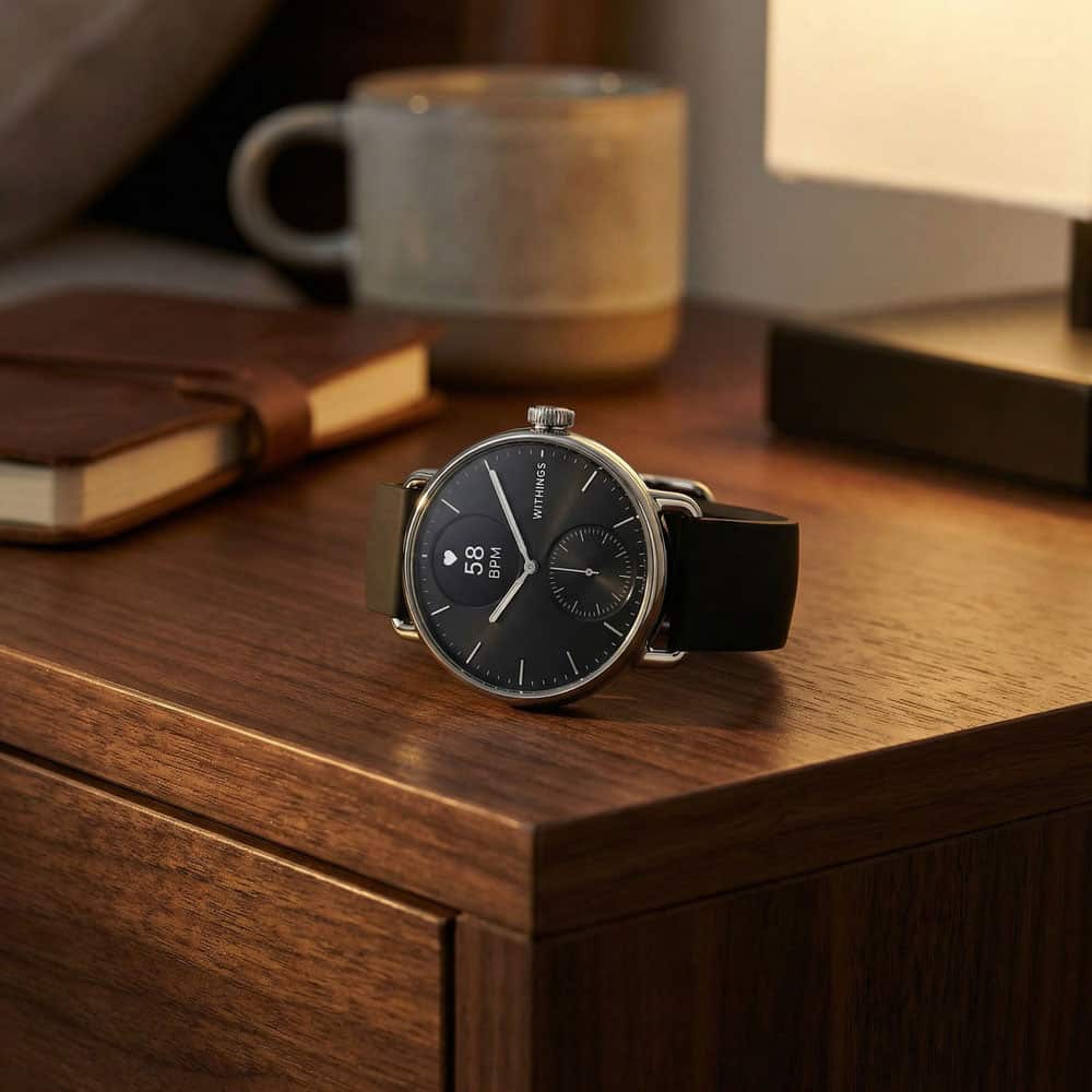 Withings ScanWatch 2 Hybrid Smartwatch - 30-Day Battery