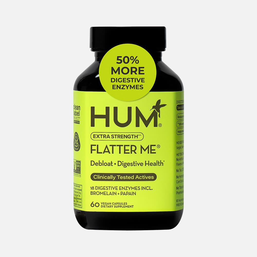 Flatter Me Extra Strength Digestive Enzymes - 60 Capsules