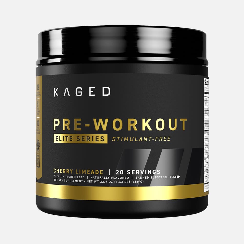 Kaged Pre-Workout Elite Stim-Free - 20 Servings Powder