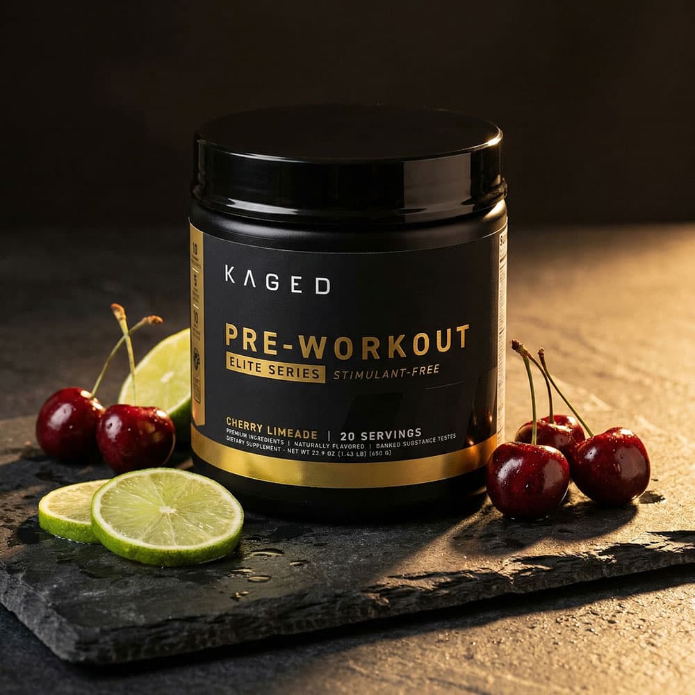 Kaged Pre-Workout Elite Stim-Free - 20 Servings Powder