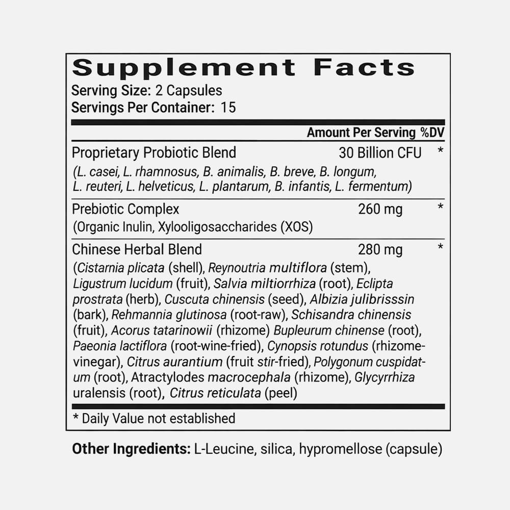 Cognibiotics Probiotic Brain Supplement - 30 Capsules