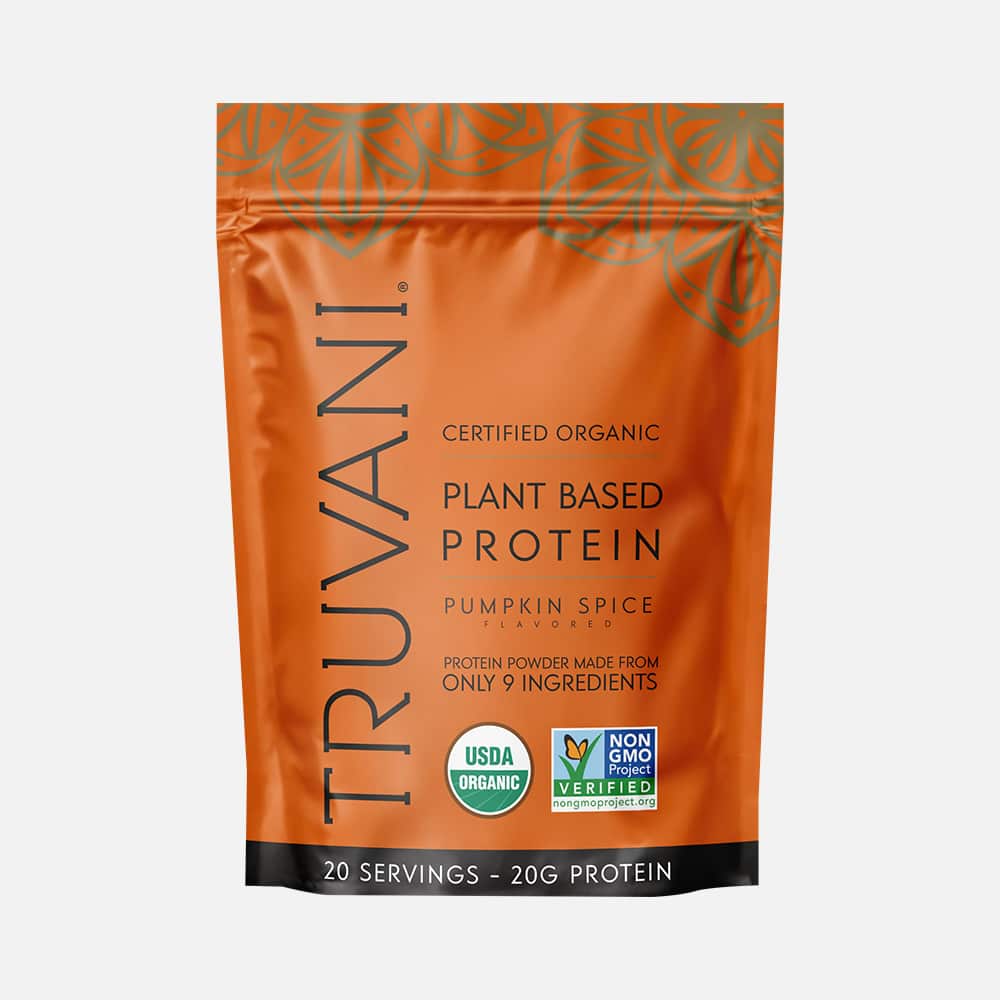 Organic Pea Protein 20g (Pumpkin Spice) - 20 Servings Powder