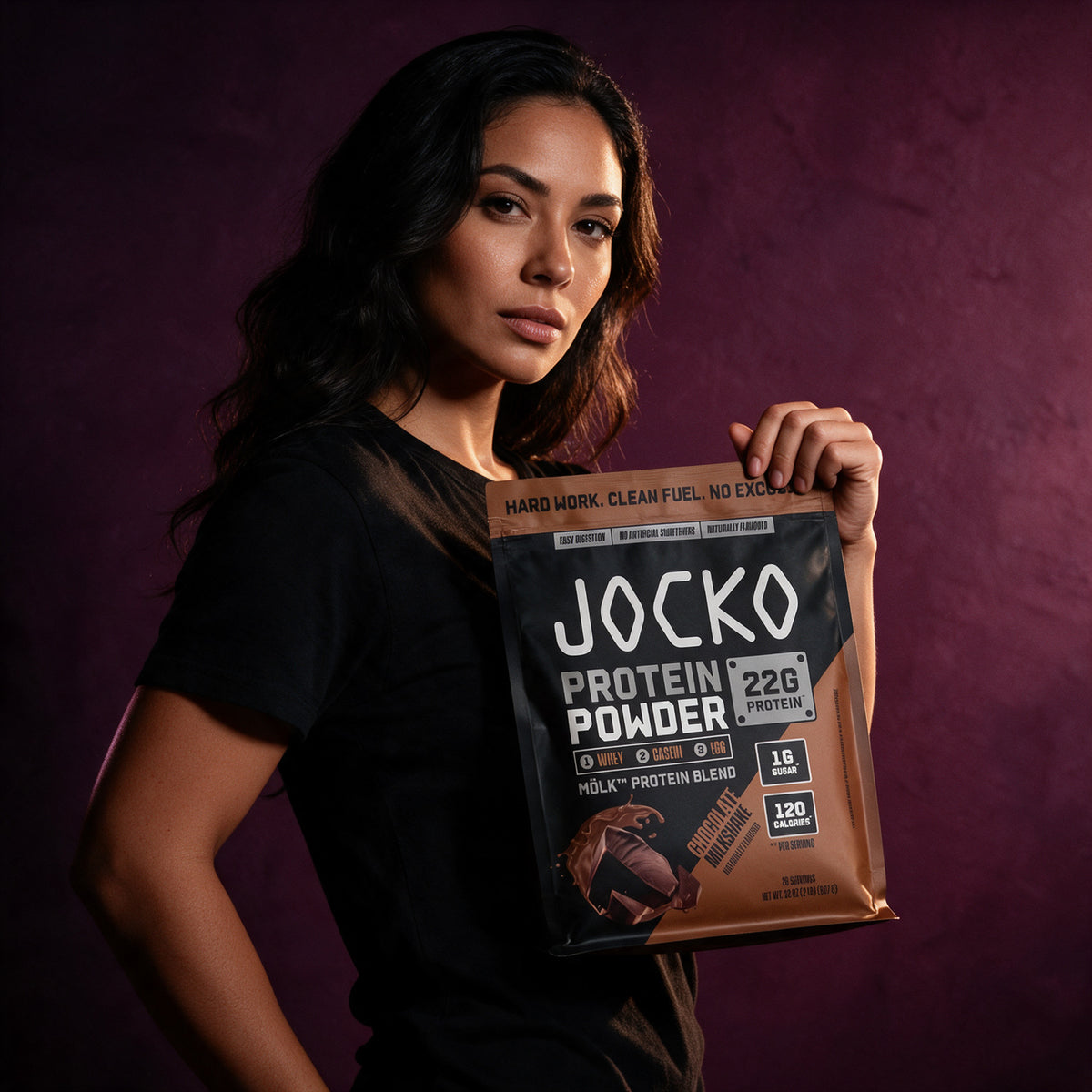Jocko Fuel - Mölk Whey Protein - Chocolate Milkshake - 26 Servings