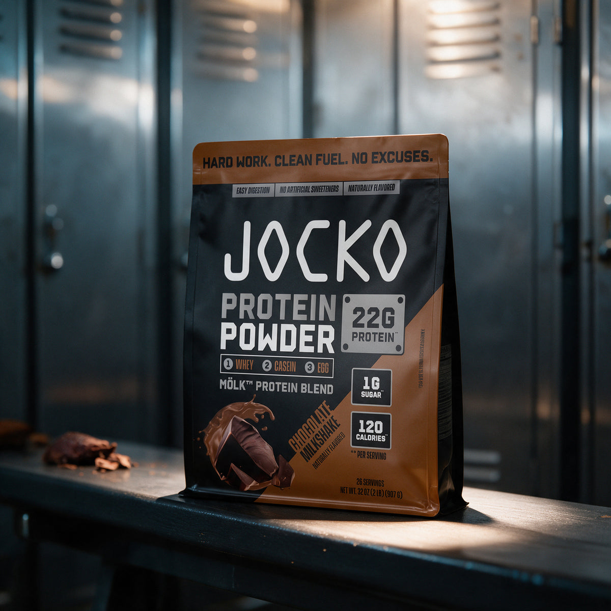 Jocko Fuel - Mölk Whey Protein - Chocolate Milkshake - 26 Servings