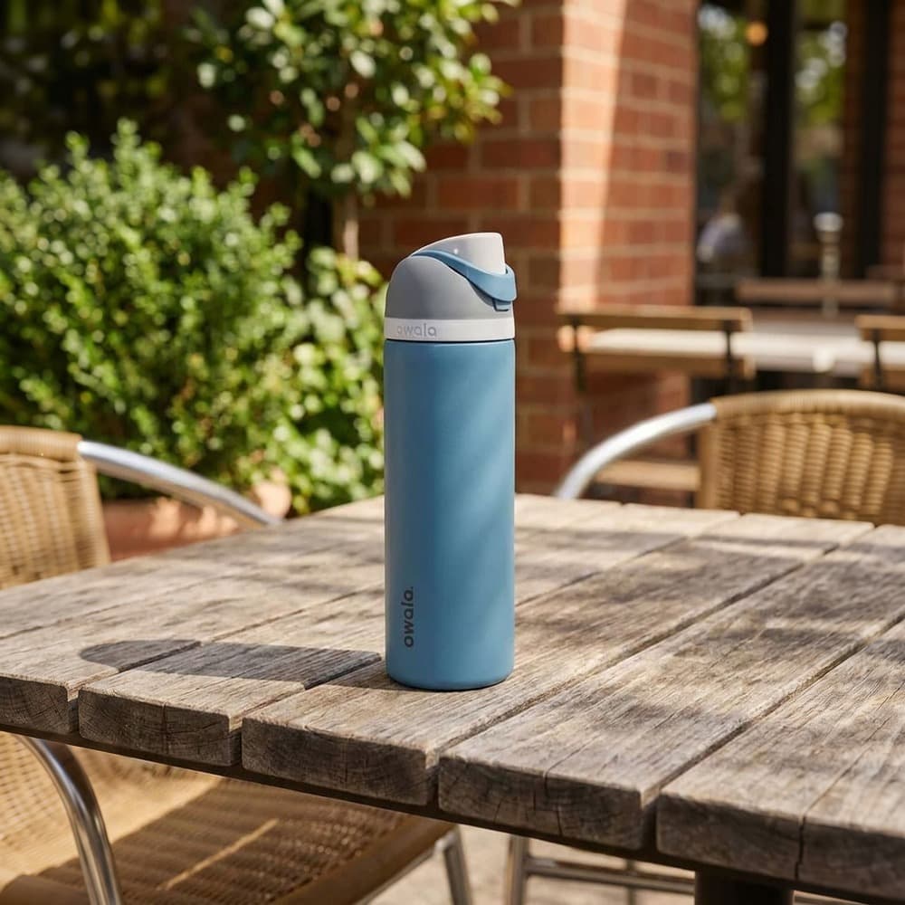 Blender Bottle FreeSip 24oz - Stainless Steel