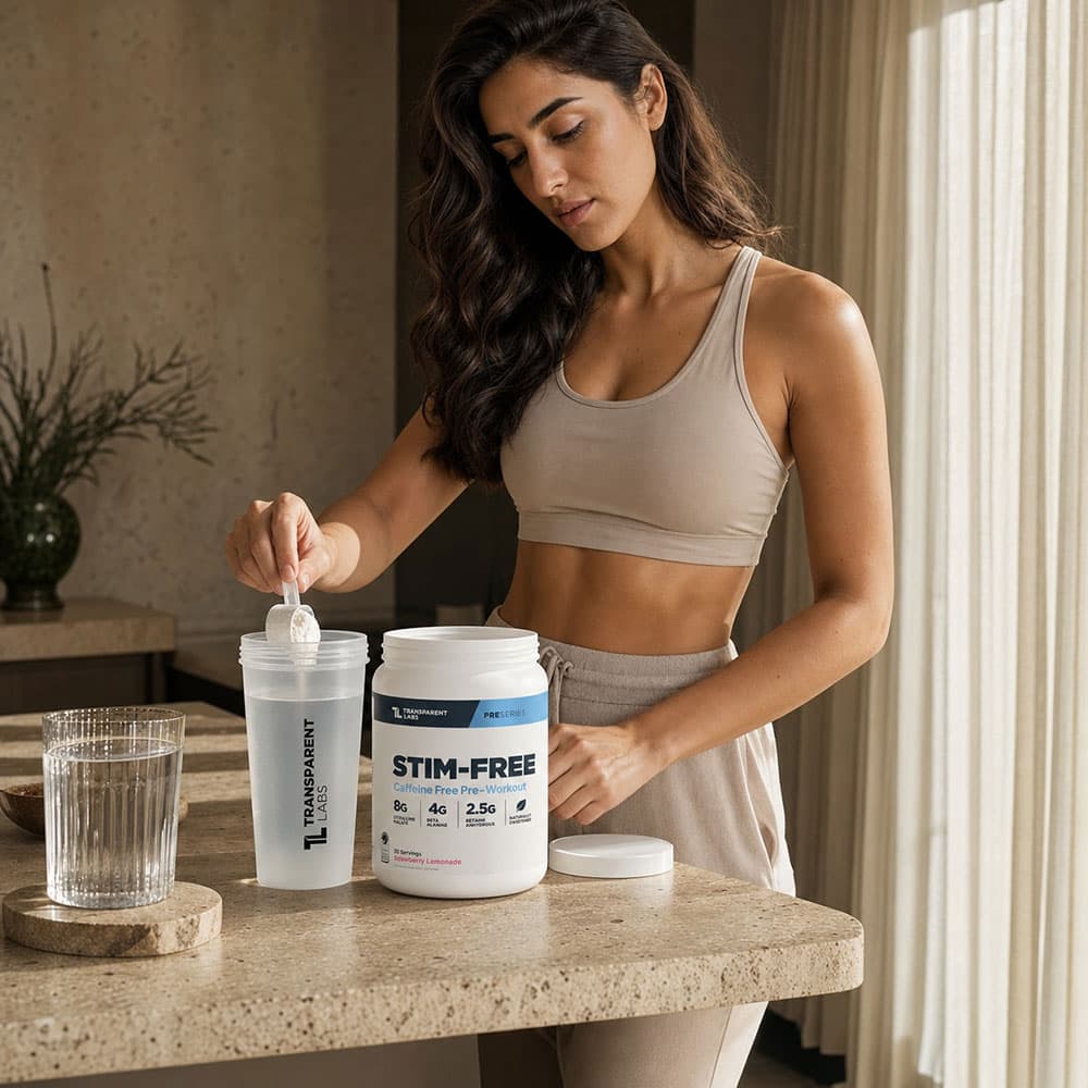 Stim-Free Pre-Workout Powder 23g - Strawberry Lemonade