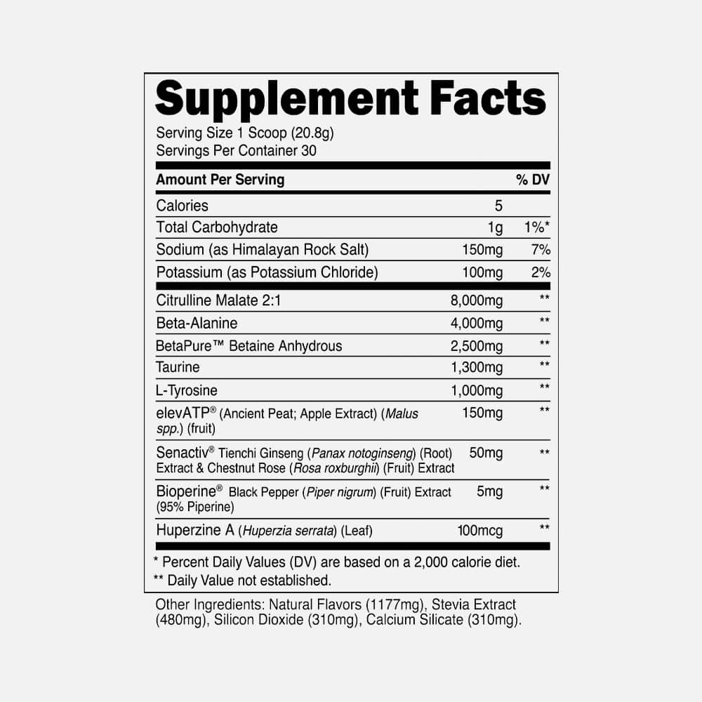 Stim-Free Pre-Workout Powder 23g - Strawberry Lemonade