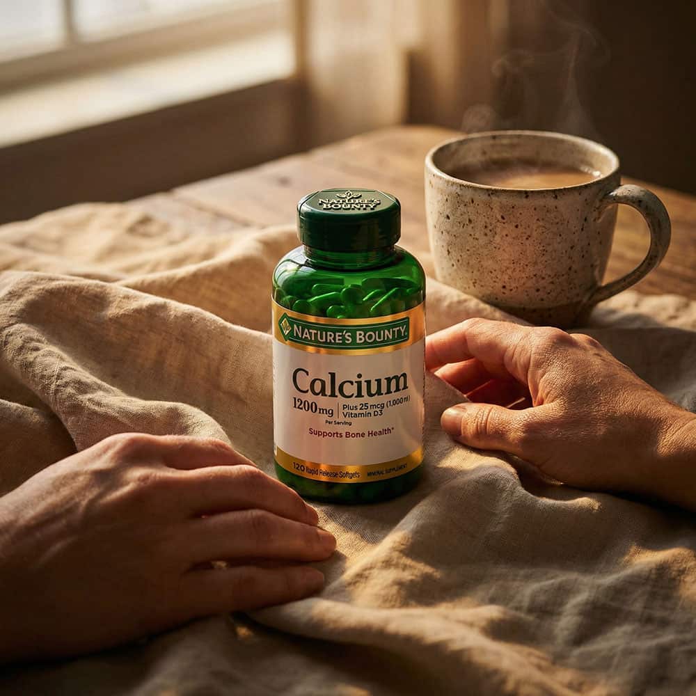 Calcium Carbonate 1200mg with Vitamin D3 1000IU - 120 Softgels