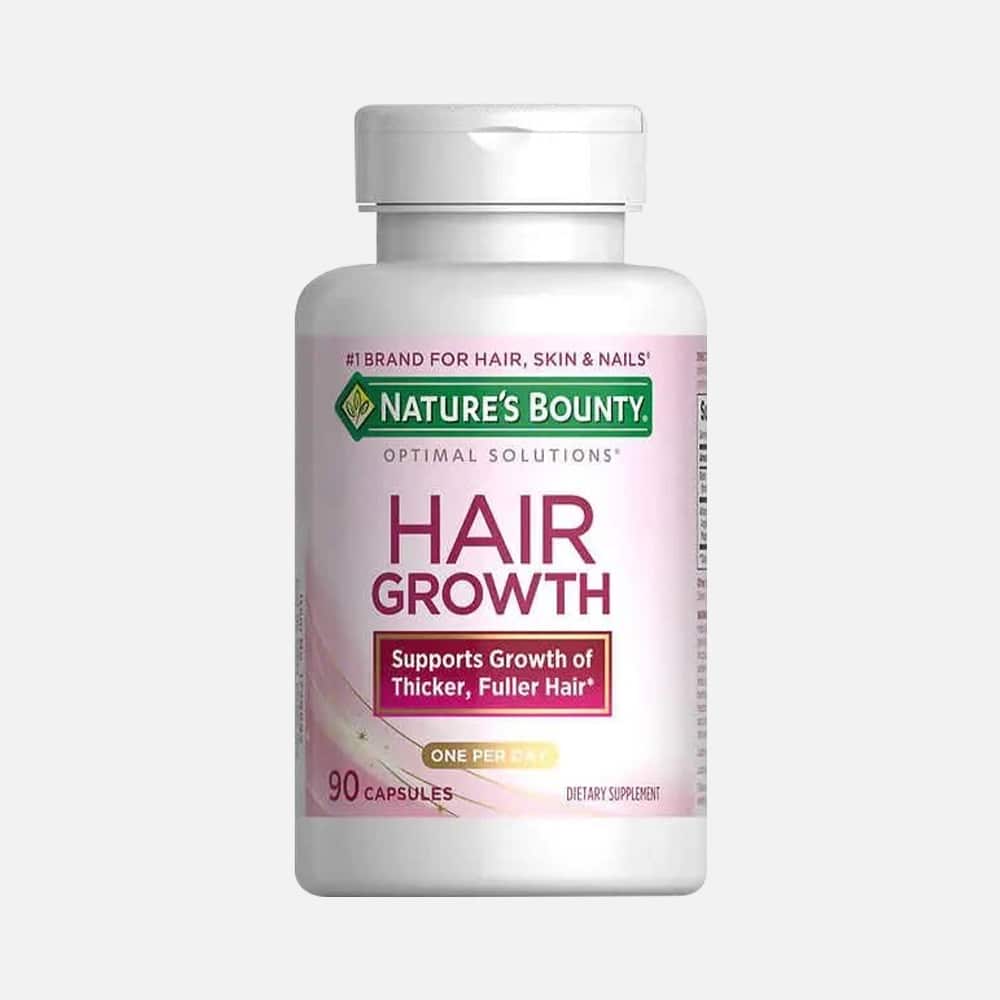 Hair Growth Supplement with Biotin 1 Per Day - 90 Capsules