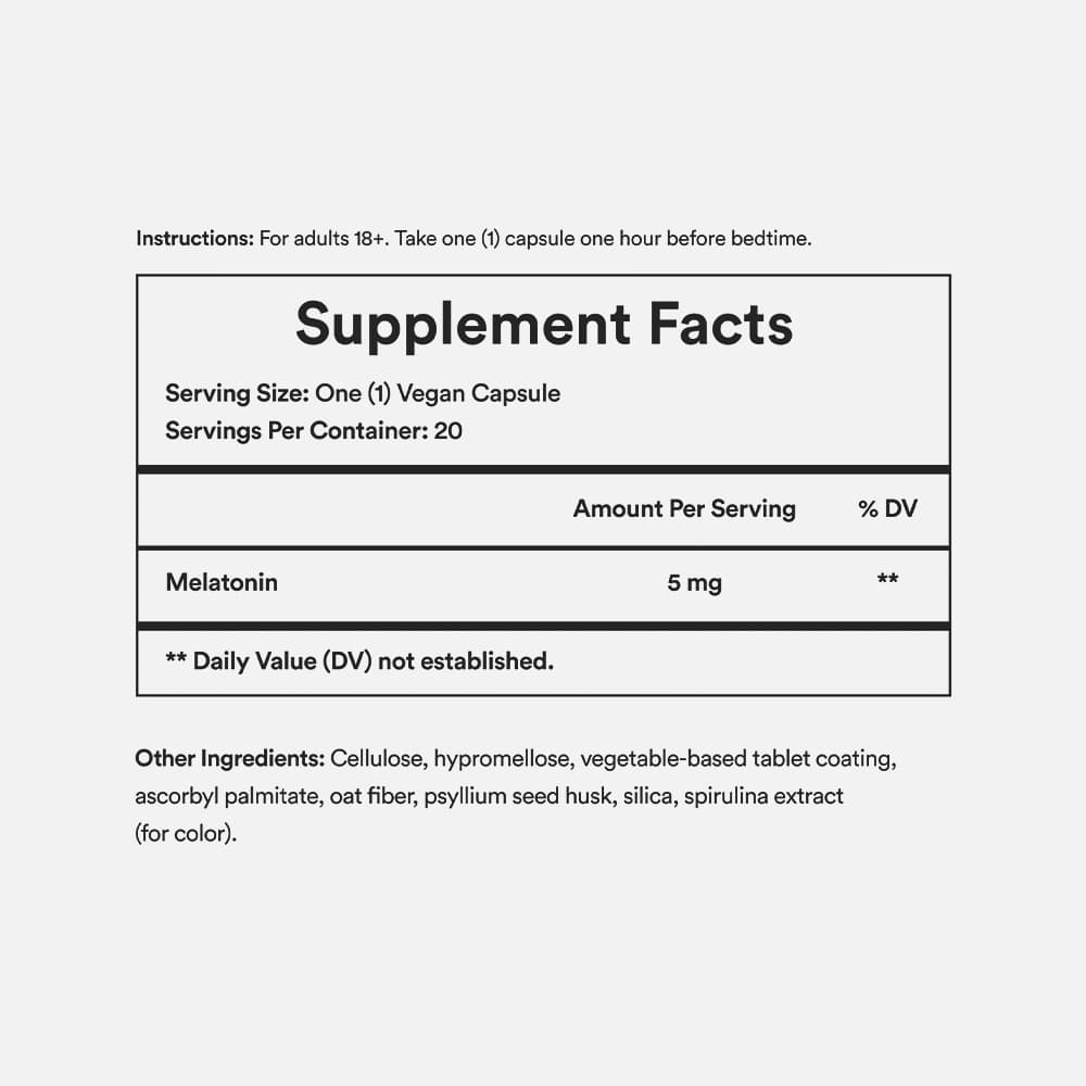 Sleep BioSeries Melatonin 3mg - 20 Capsules