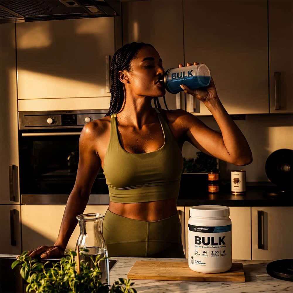 Transparent Labs Bulk Pre-Workout - 30 Servings Powder (Watermelon)